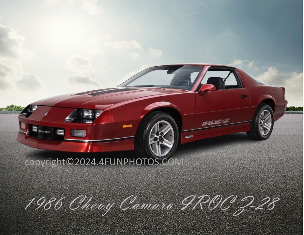 1986 Chevy Camaro IROC Z-28 Muscle Car 8.5