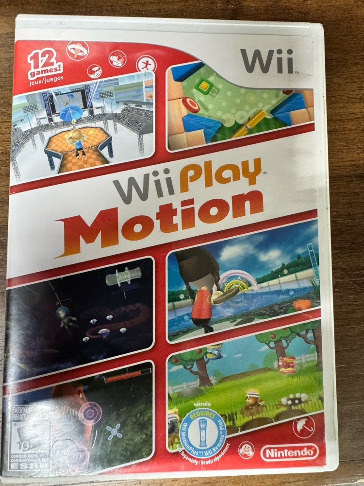 Wii Play Motion (Nintendo Wii, 2011) Complete CIB - TESTED -
