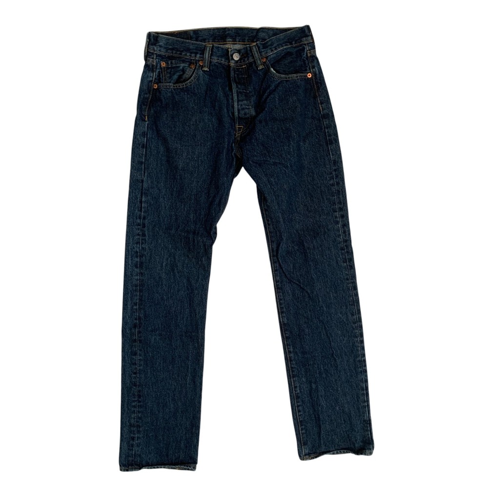 Levi's 501 Men's Size 30X32 Original Straight Fit Button Zip Denim Jeans
