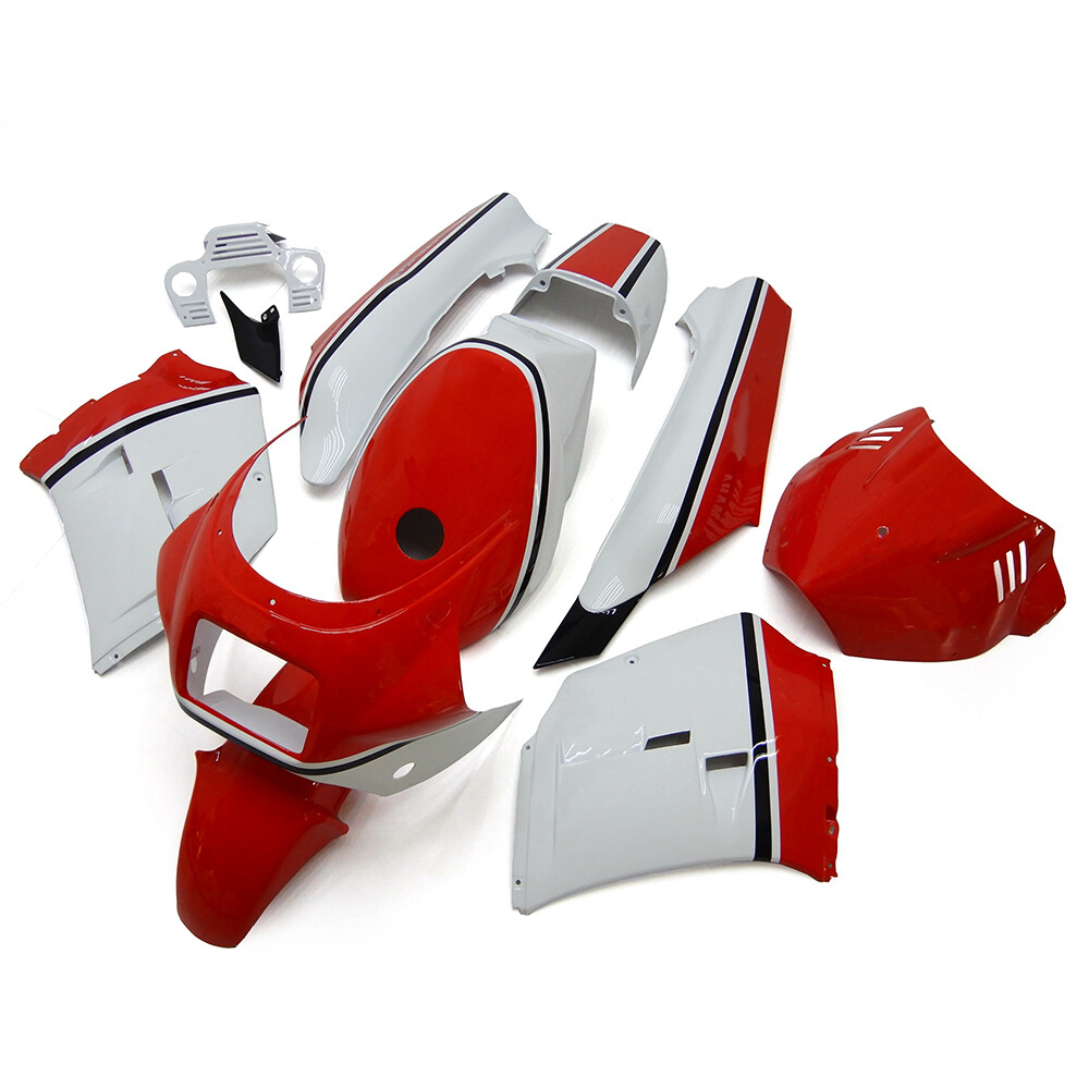 Red Black ABS Fairings For Yamaha RZV 500 RD 500 1985 1986 1987 Plastic Bodywork