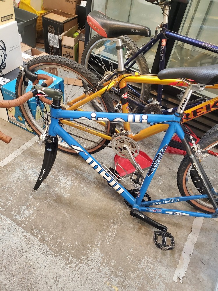Cinelli Aliante 54cm Frame and Fork Ultegra Road Bike Columbus Tubing