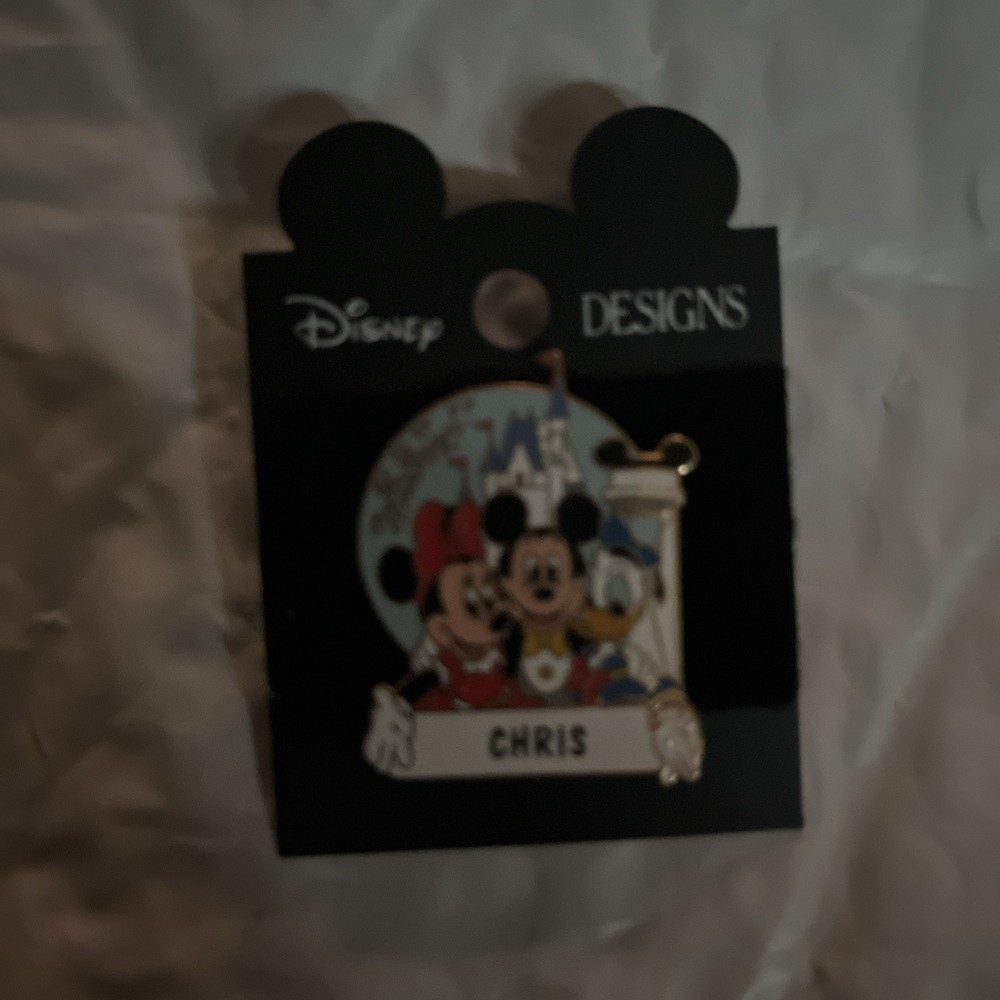 Disney Custom Name Pin - CHRIS - Personalized Gift