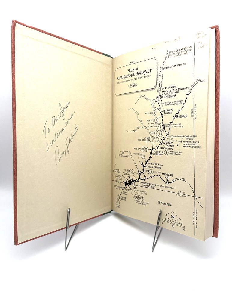SIGNED Delightful Journey Barry Goldwater Inscribed 1970 Arizona Historical