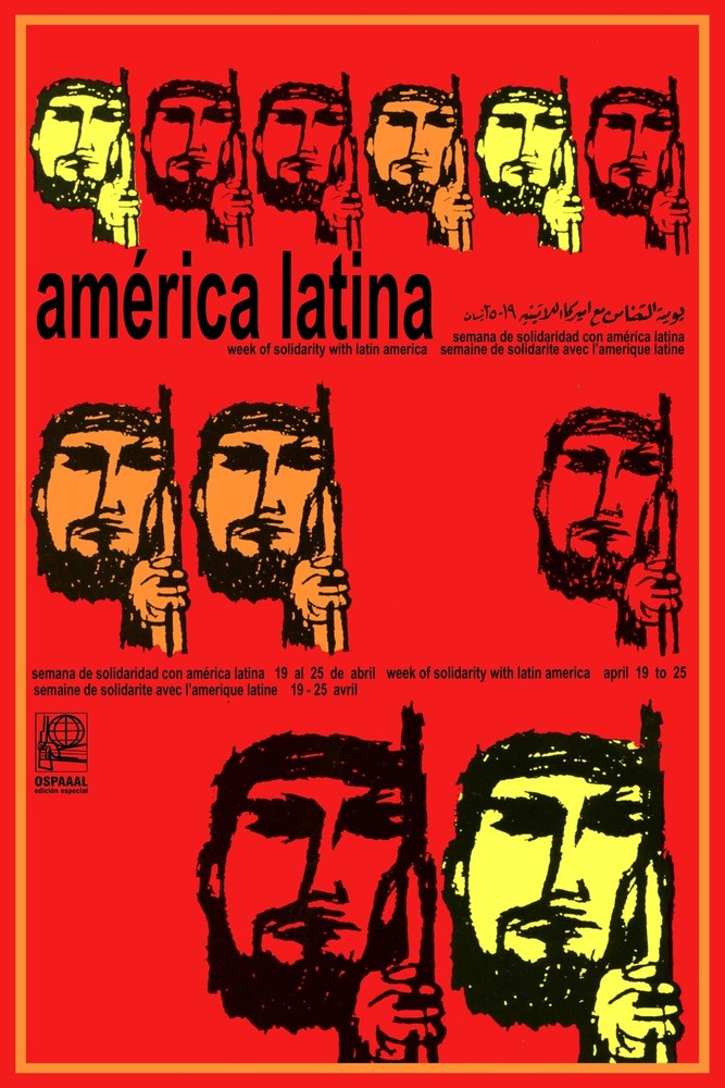 11734.Political Poster decor.Room wall design.Cold War history.Latin America art