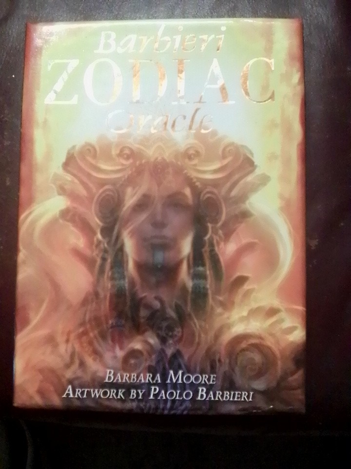 Barbieri Zodiac Oracle by Paolo Barbieri and Barbara Moore (2017, Cards,Flash...