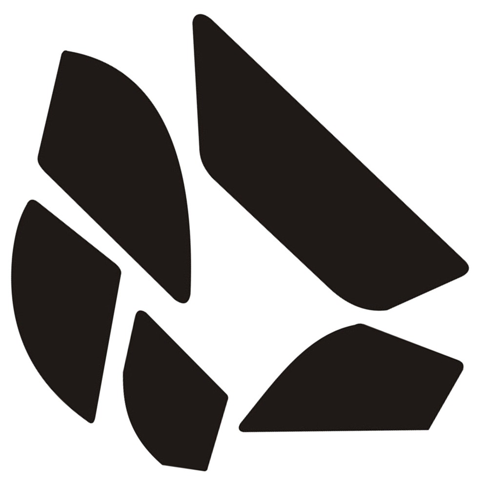 Anti-Slip PTFE Mouse Feet Sticker Pads For Corsair NIGHTSWORD Mouse Repair Parts