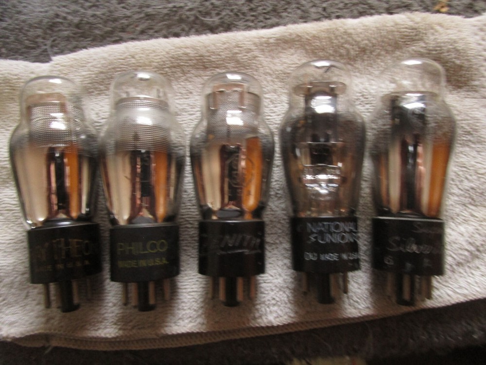 (5) NOS   to Strong Zenith  & Other 6C5G   Radio Audio   Tubes