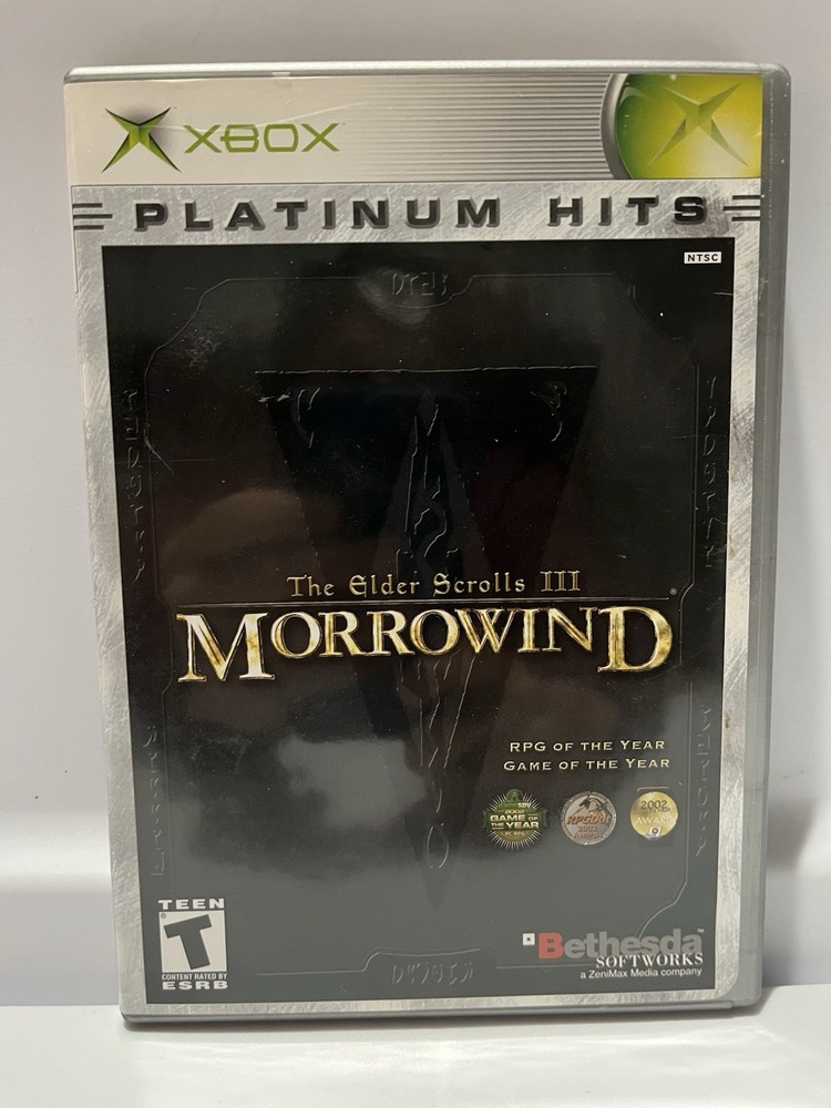 Elder Scrolls III Morrowind Game Of The Year (Xbox) - CIB Great Condition