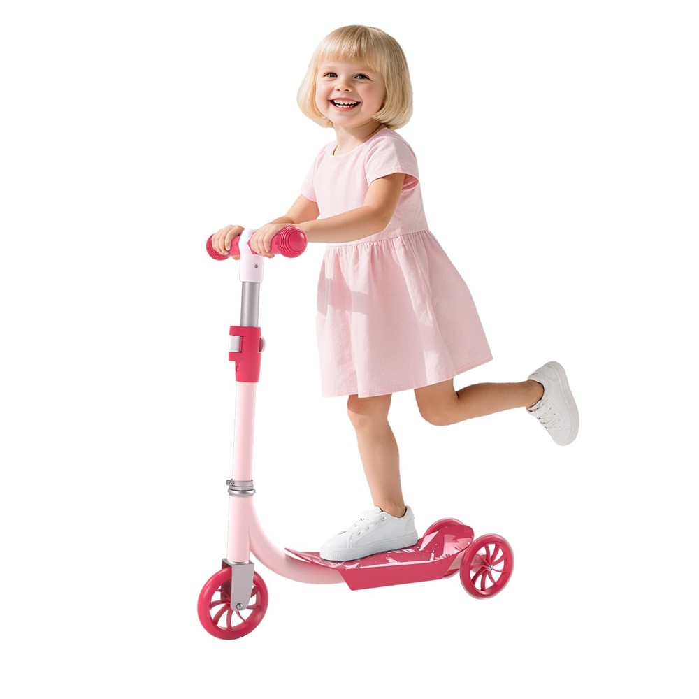 Kids Kick Scooters, 3 Wheel Scooter for Kids Ages 3-10, LED Lighted Wheels wi...