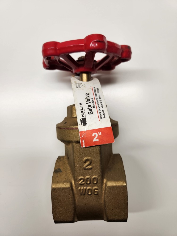 NEW Mueller Gate Valve Threaded 2 Inch