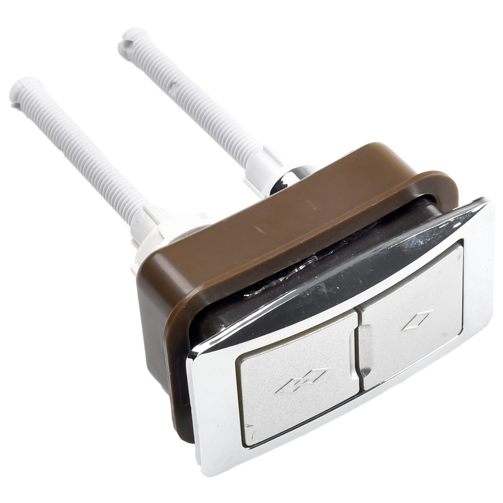 Rectangle Dual Flush Toilet Water Tank Button Control Button Repair Part 80*45mm