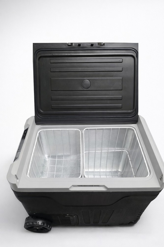 EUHOMY 53QT 12V Portable Refrigerator Freezer Car Fridge AC/DC New Open Box