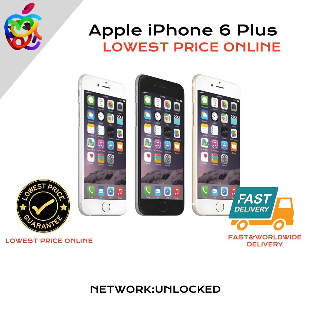 【Hot-selling models】Apple iPhone 6 Plus-64GB-All Colors Unlocked Smartphone @iOc