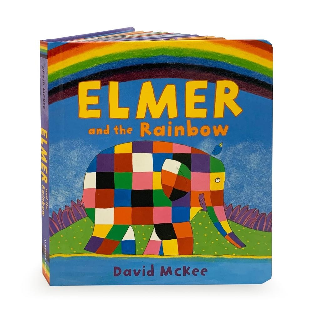 Elmer and the Rainbow: Board Book by David McKee (English) Board Book Book