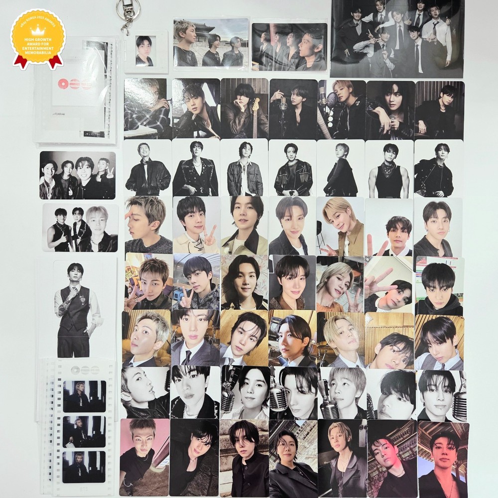 BTS 5th Album ARIRANG POB, ALBUM Official Photocard + Tracking Number