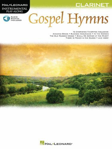 Gospel Hymns Clarinet Play-Along Book by Hal Leonard 2017 Paperback