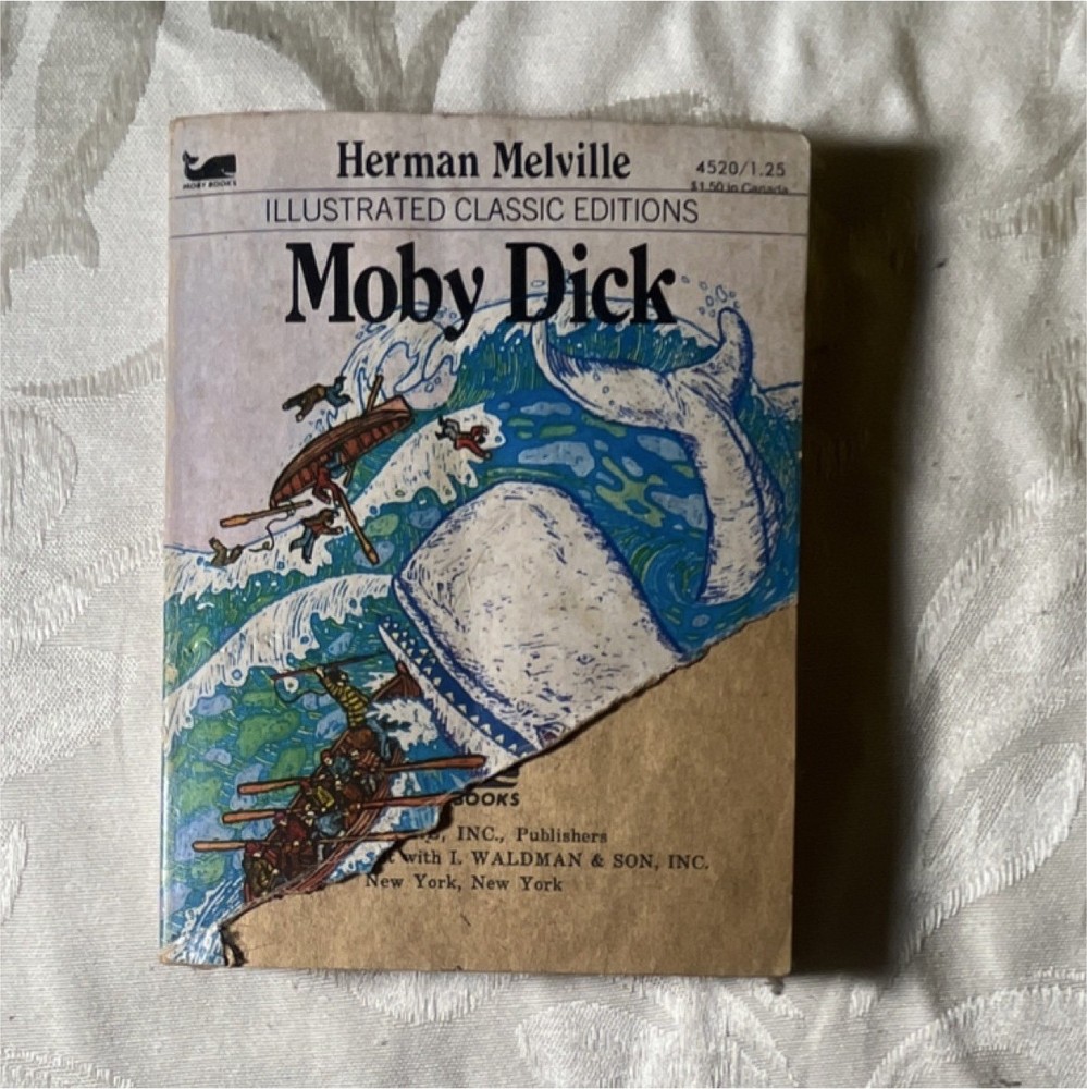 Herman Melville Moby Dick Illustrated Classic Editions Paperback Baronet Books