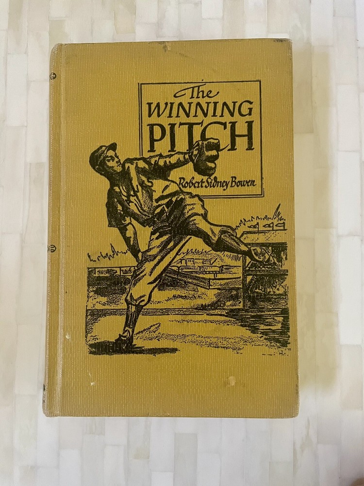 The Winning Pitch Hardcover by Robert Sidney Bowen 1948 First Edition Baseball