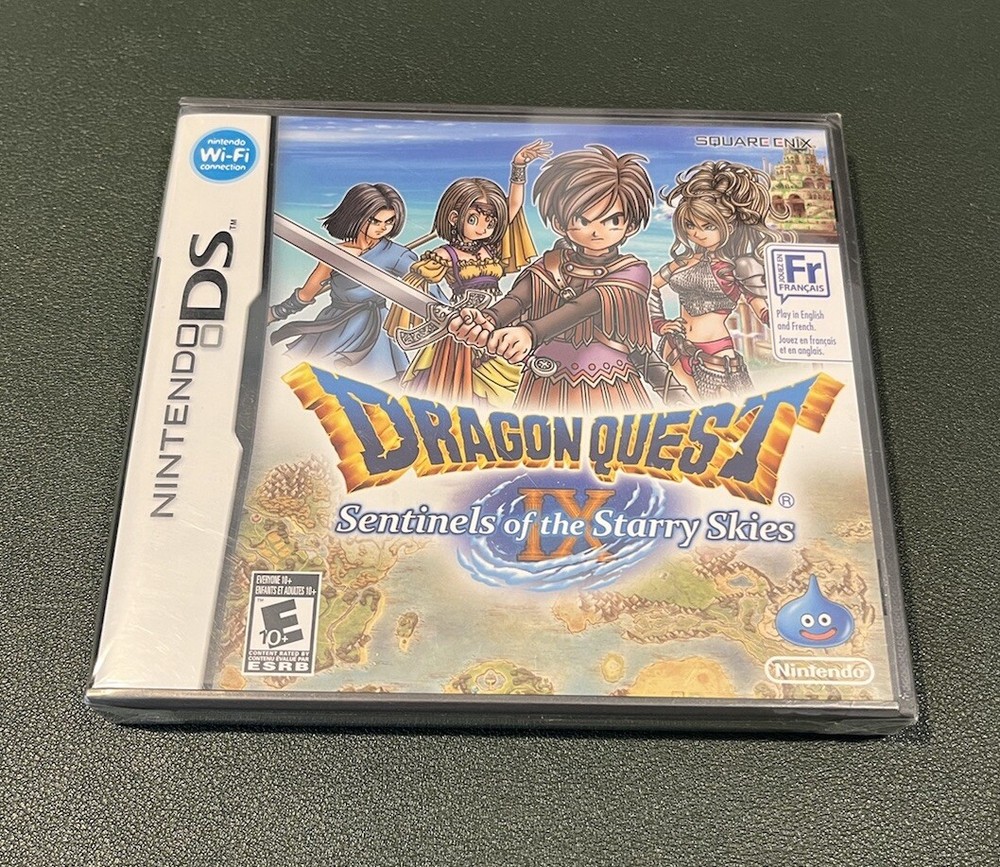 Dragon Quest IX: Sentinels of the Starry Skies (DS, 2010) - New Sealed