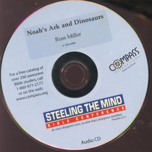 Noah's Ark And Dinosaurs AUDIO CD biblical history science faith paleontology!