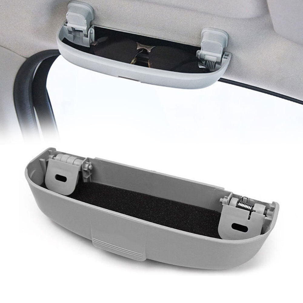 Caja de gafas de sol para automóvil organizador de actualización de almacenamiento de gafas accesorios de almacenamiento
