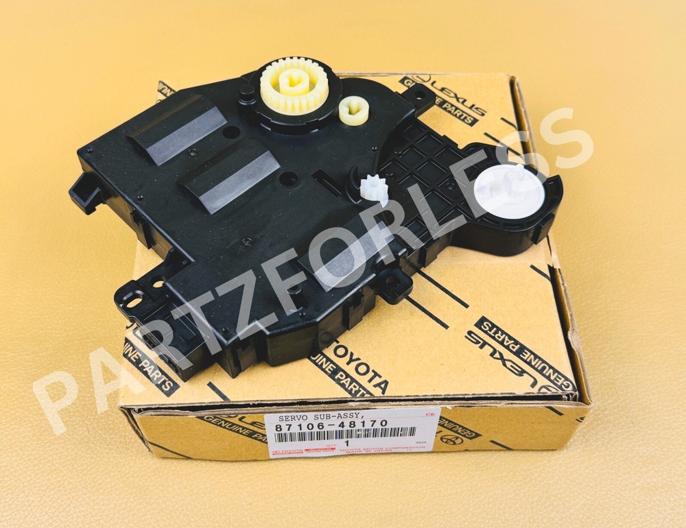 87106-48170 TOYOTA OEM DAMPER SERVO, AIR CONDITIONER RADIATOR NO1 8710648170 NEW