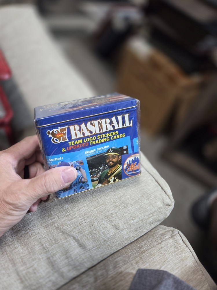 1987 Fleer Glossy Baseball Update Tin Set Factory Sealed Greg Maddux RC