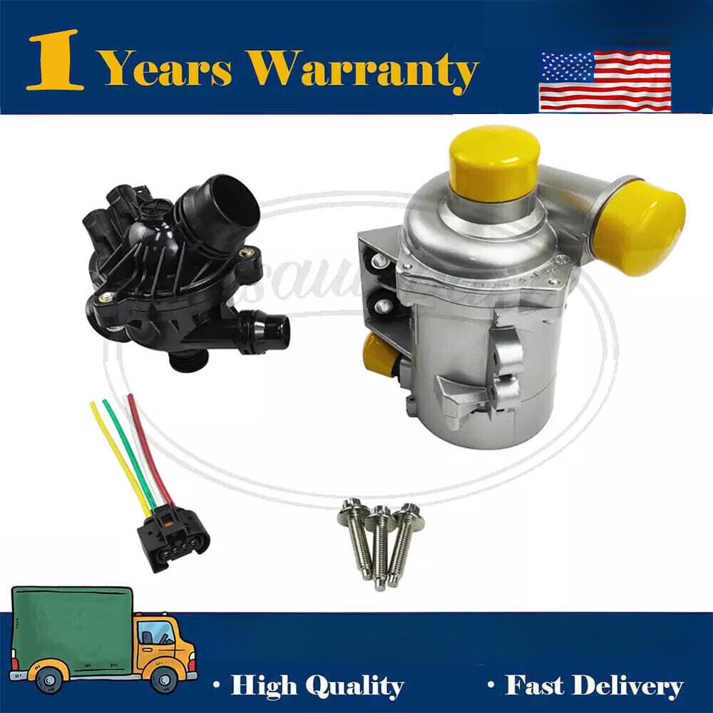 Water Pump W/Thermostat &Bolt 11517586925 For BMW 128i 325i 328i 528i 530i X3