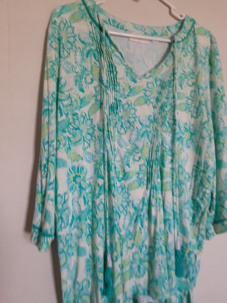 Belle By Kim Gravel Womens Top Size Large