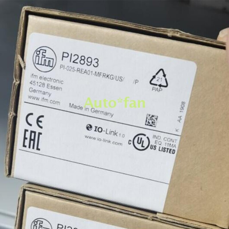 Brand New IFM PI2893 Pressure Sensor #A6-37