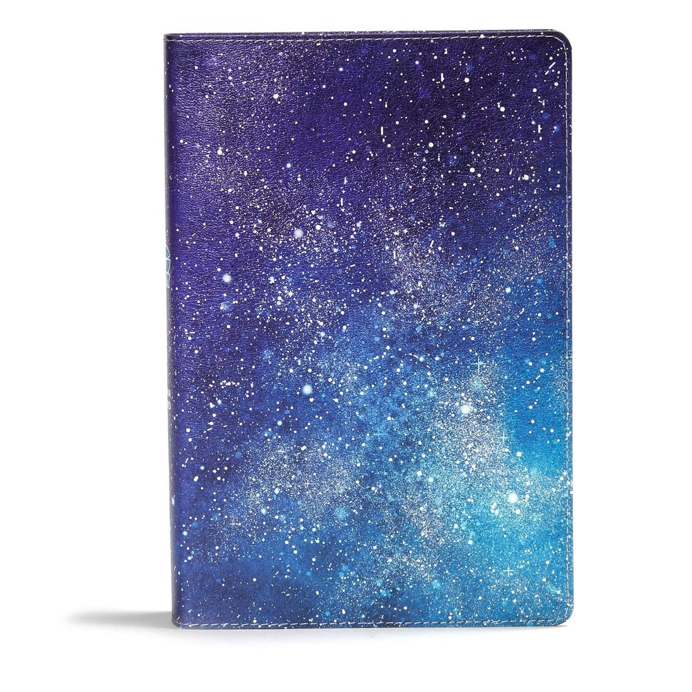 CSB One Big Story Bible, Galaxy LeatherTouch, Red Letter, Presentation Page,...