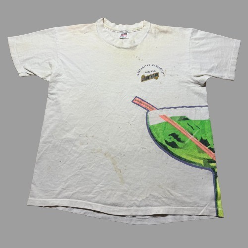 Vintage 90s Cointreau Margarita Taste The Legend Graphic T-Shirt USA Made Large