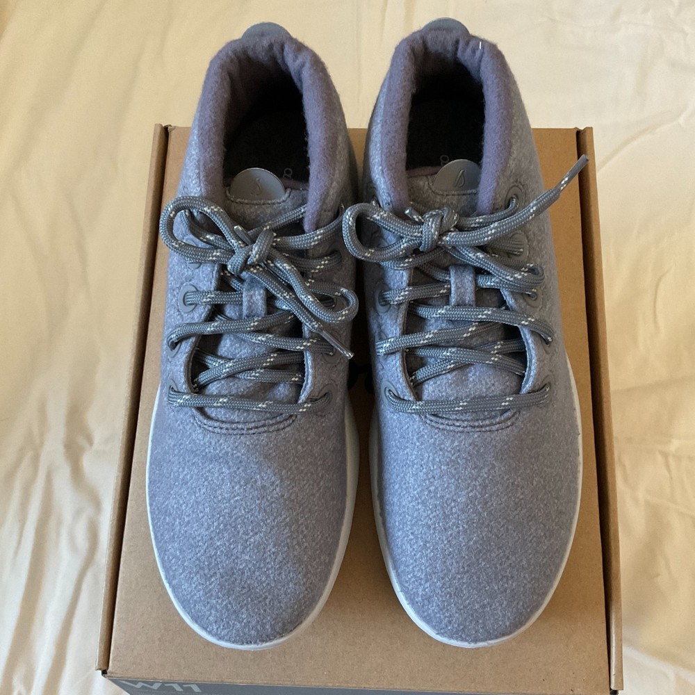 Allbirds Womens Size 11 Wool Runner Up Mizzle Light Grey New With Box