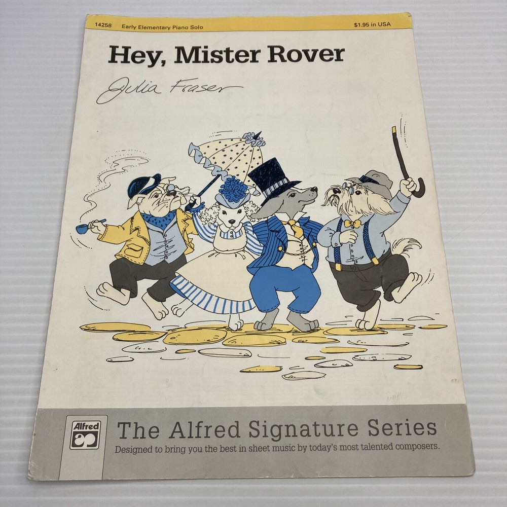 Hey Mister Rover Alfred Signature Series Sheet Music Early Elementary Piano Solo