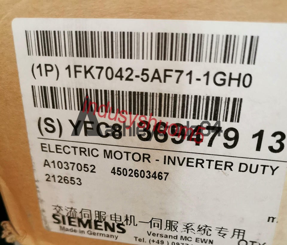 1PCSNEW SIEMENS Servo Motor 1FK7042-5AF71-1GH0