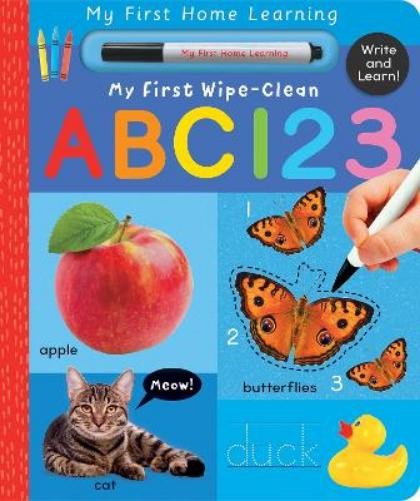 Lauren Crisp My First Wipe-Clean ABC 123 (Board Book) My First Home LearningAnother great item from Rarewaves USA | Free delivery!