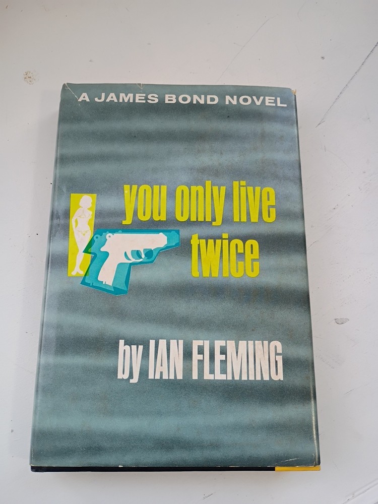 James Bond YOU ONLY LIVE TWICE by Ian Fleming HC/DJ BCE 1964