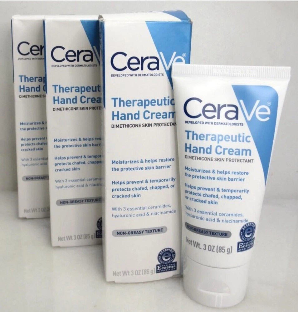 CeraVe Therapeutic Hand Cream 3 oz - Pack of 3