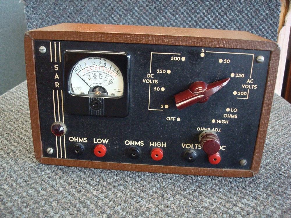 Sprayberry Academy of Radio VTVM Pueblo Colorado Vacuum Tube VOLTMETER-image