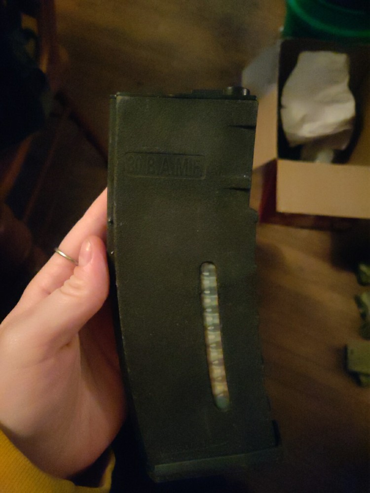 6 Airsoft Mags Misc W/Free Speedloader