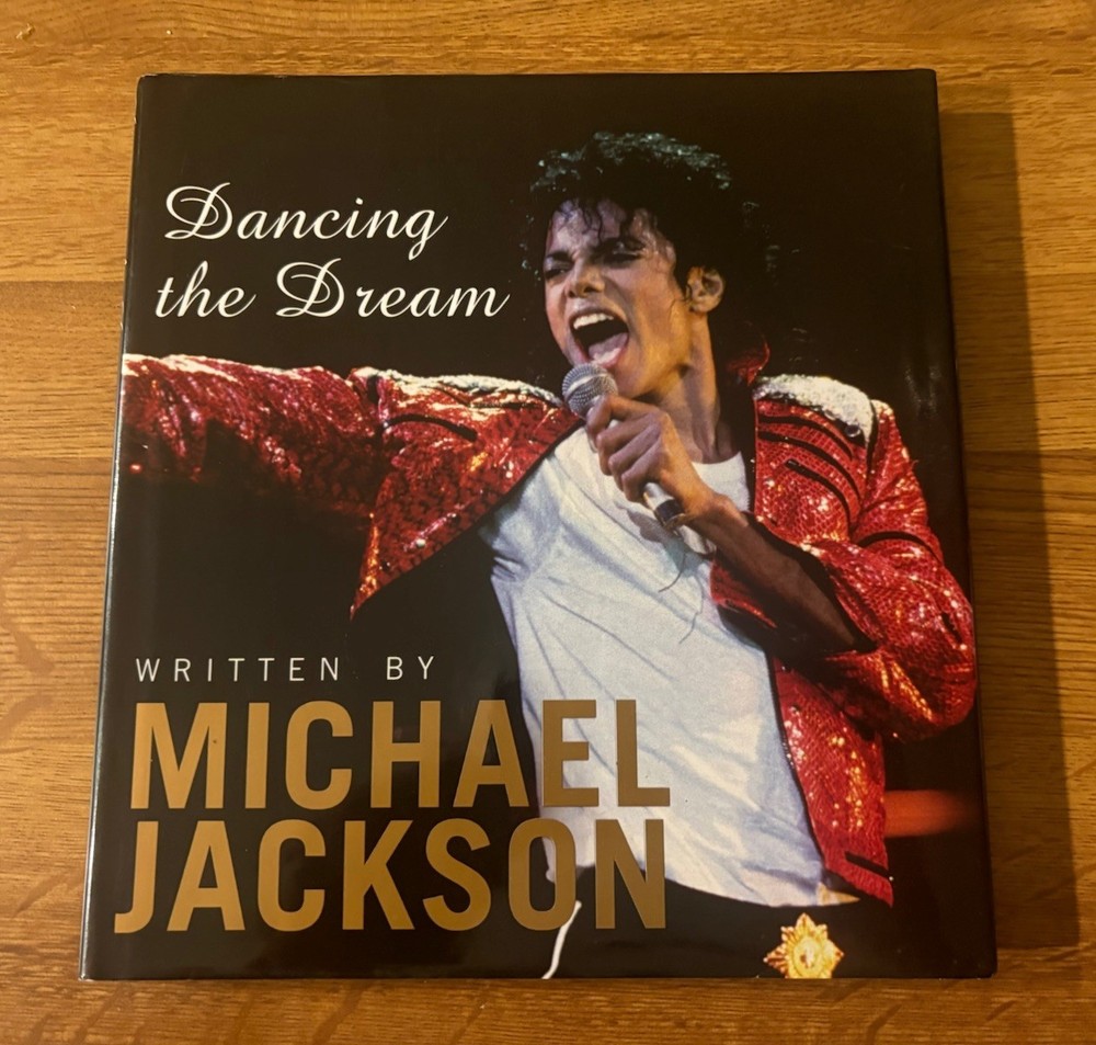 Dancing the Dream by Michael Jackson Hardcover Poetry Book Rare