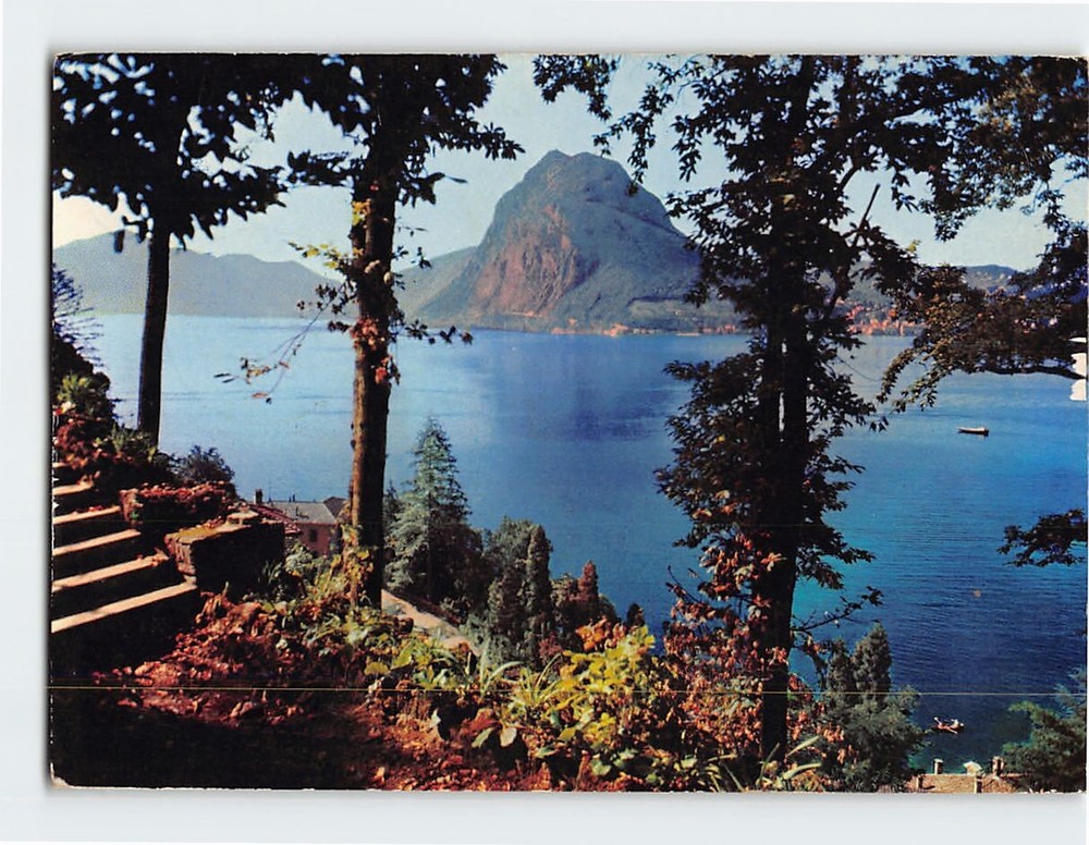 Postcard Monte San Salvatore Switzerland