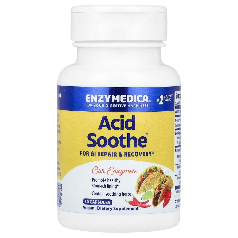 Acid Soothe, 30 Capsules-image