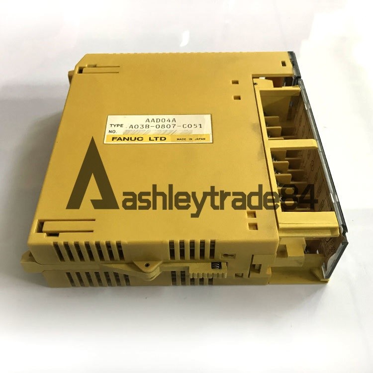 1PCS Used A03B-0807-C051   AAD04A ANALOG INPUT MODULE *yt