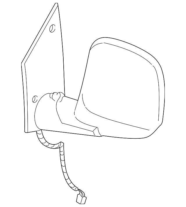Genuine GM Mirror 15768764