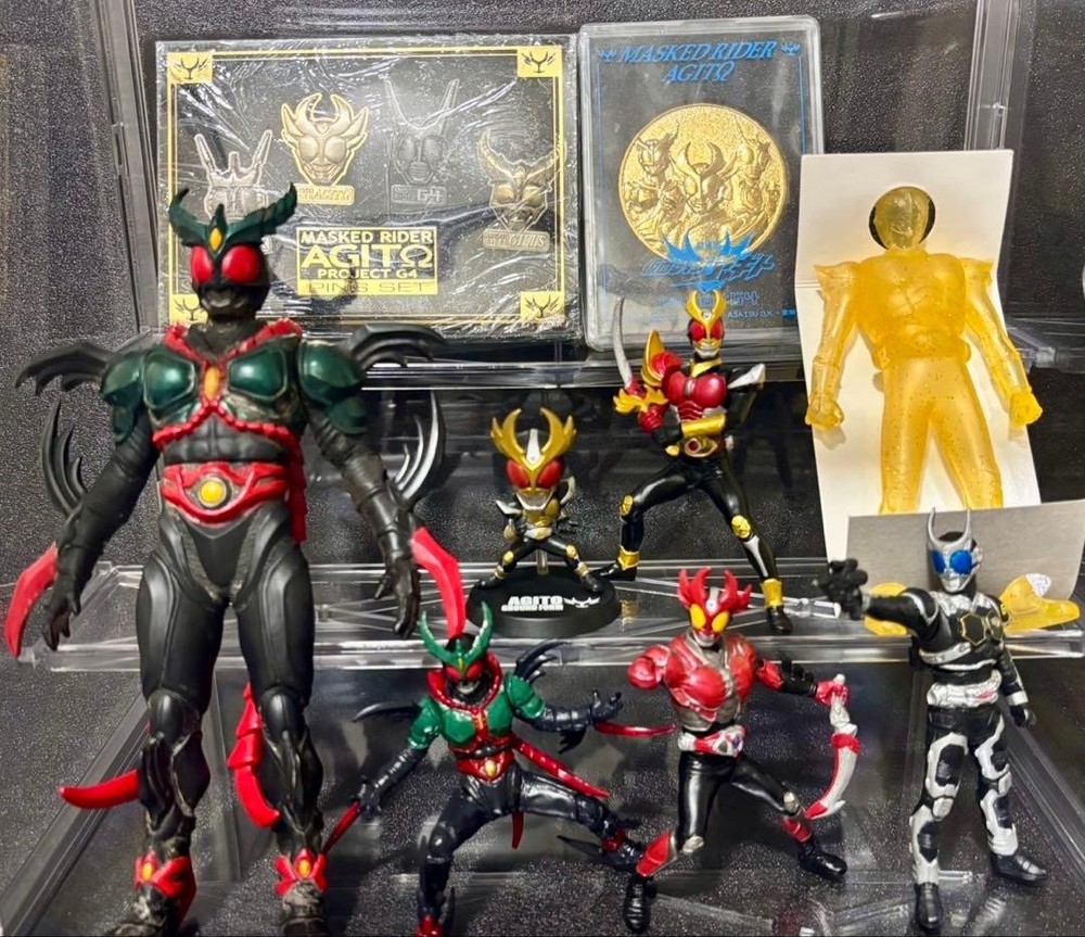 Kamen Rider Agito Summary 10-piece Set Deformed and others #839e4b