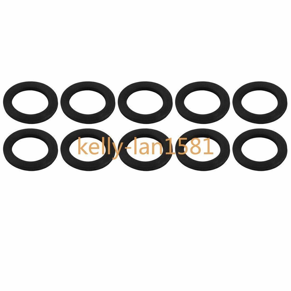 1pc 10pcs 8mm X 12mm X 1mm Rubber Oil Sealing O-Rings Washer Gasket Black #F22