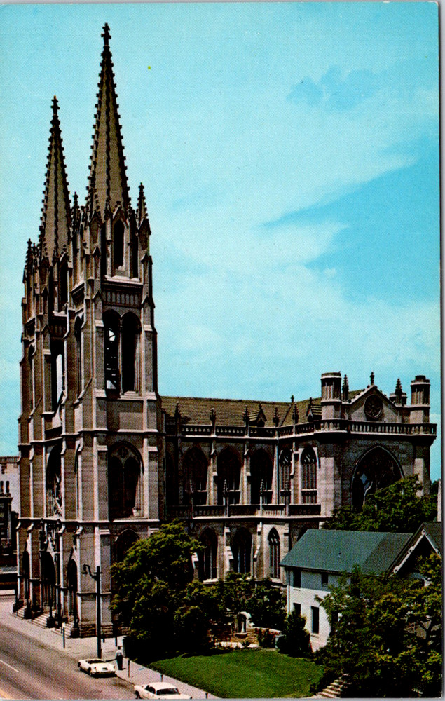 Vintage Postcard Immaculate Conception Cathedral Denver Colorado
