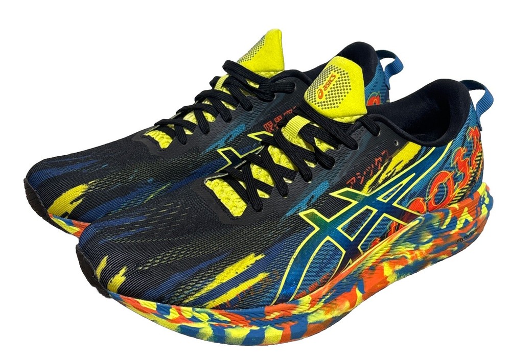 Asics Noosa Tri 13 Running Shoes Mens 10 Hazard Red Marathon Triathalon Training