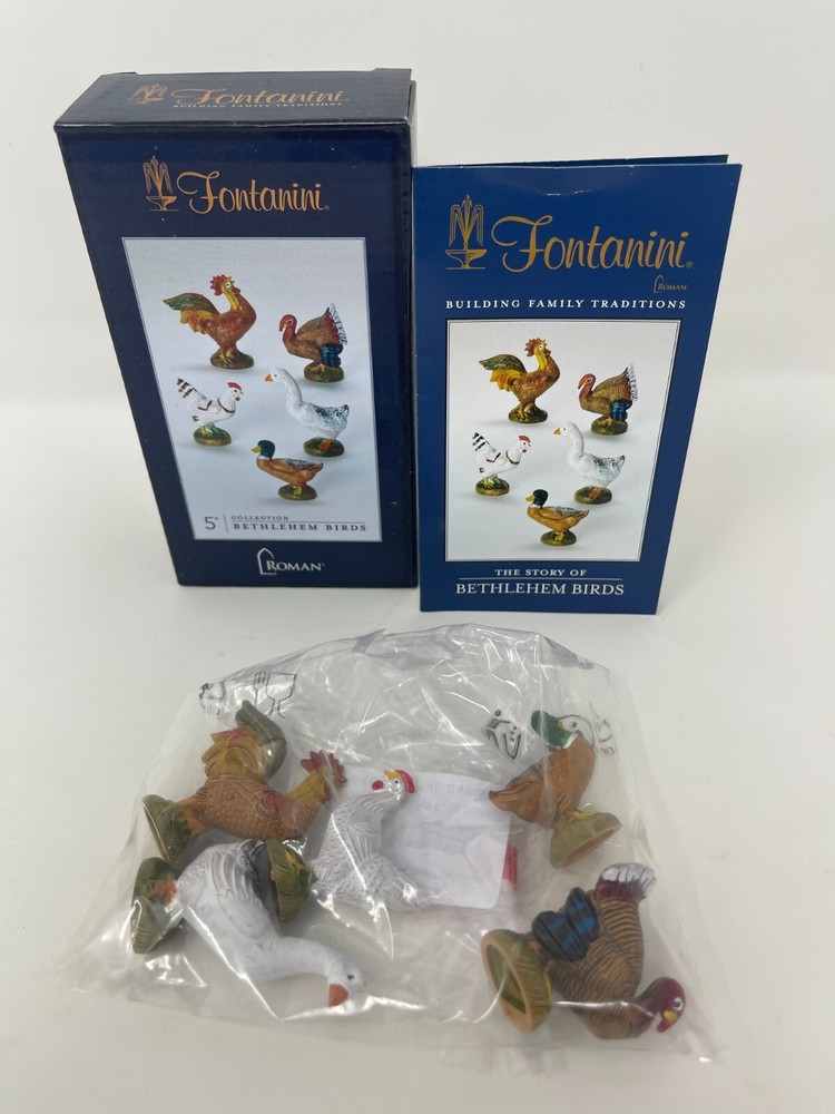 Fontanini Roman Bethlehem Birds 5